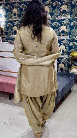 Golden Hour Farshi Suit