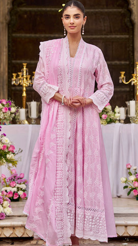 Pink Anarkali Set