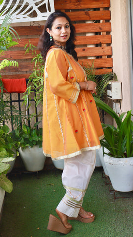 Nazakat Farshi Set - Yellow