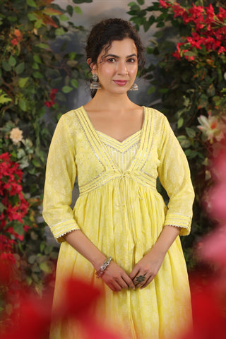 Women Cotton Shrug Suit Set