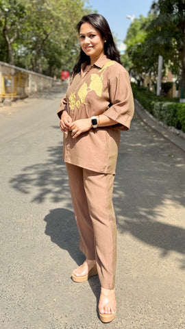 Maple Muse Coord Set - Brown