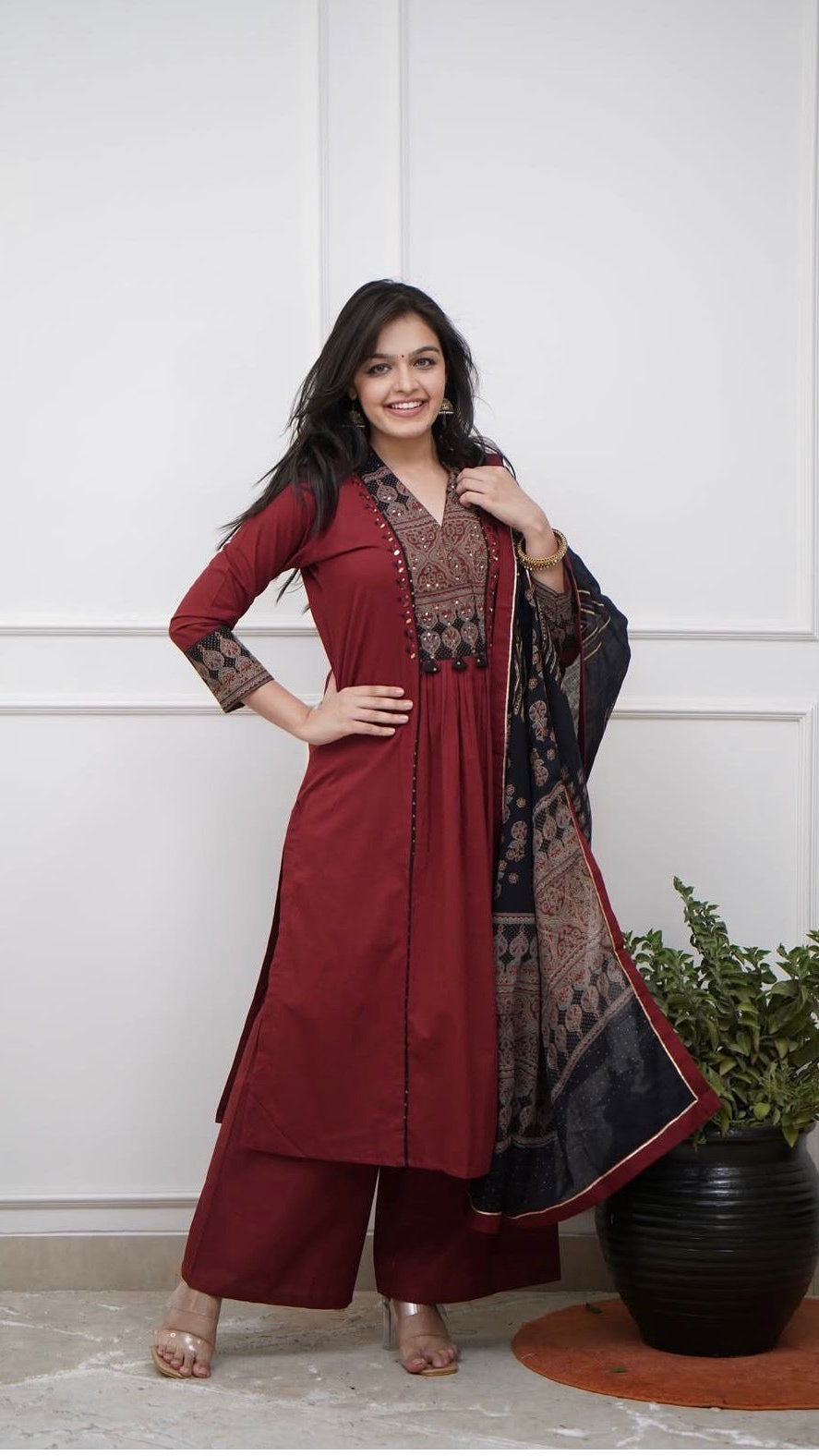 Anokhi Kali - Maroon