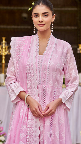 Pink Anarkali Set