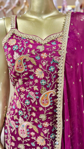 Zari Sharara Suit