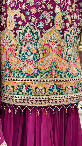 Zari Sharara Suit