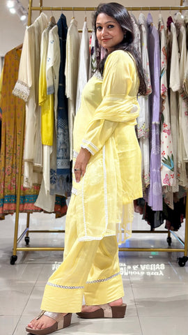Lace Work Farshi Salwar Suit