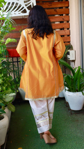 Nazakat Farshi Set - Yellow