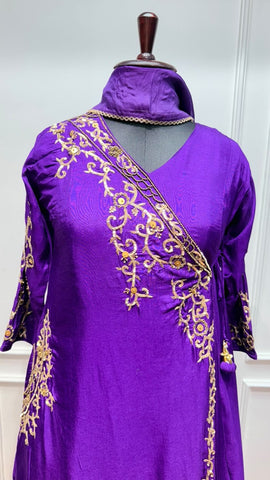 Royal Plum Elegance