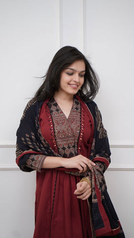 Anokhi Kali - Maroon