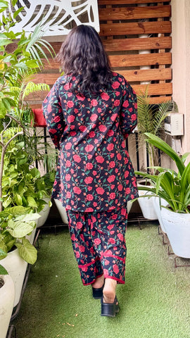 Black farshi salwar suit