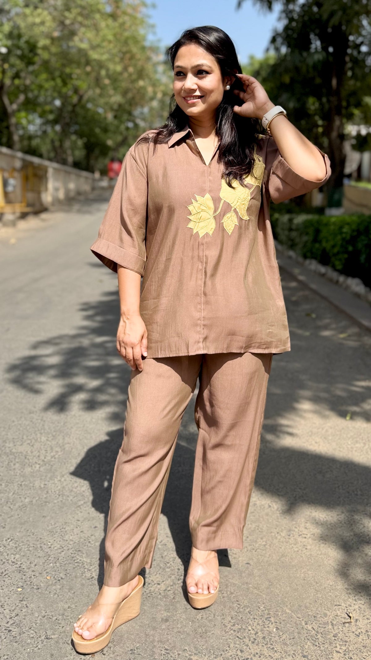 Maple Muse Coord Set - Brown