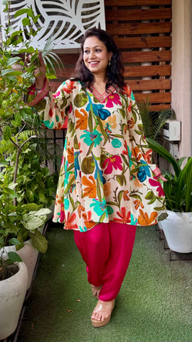 Bloom & Breeze Choga Set