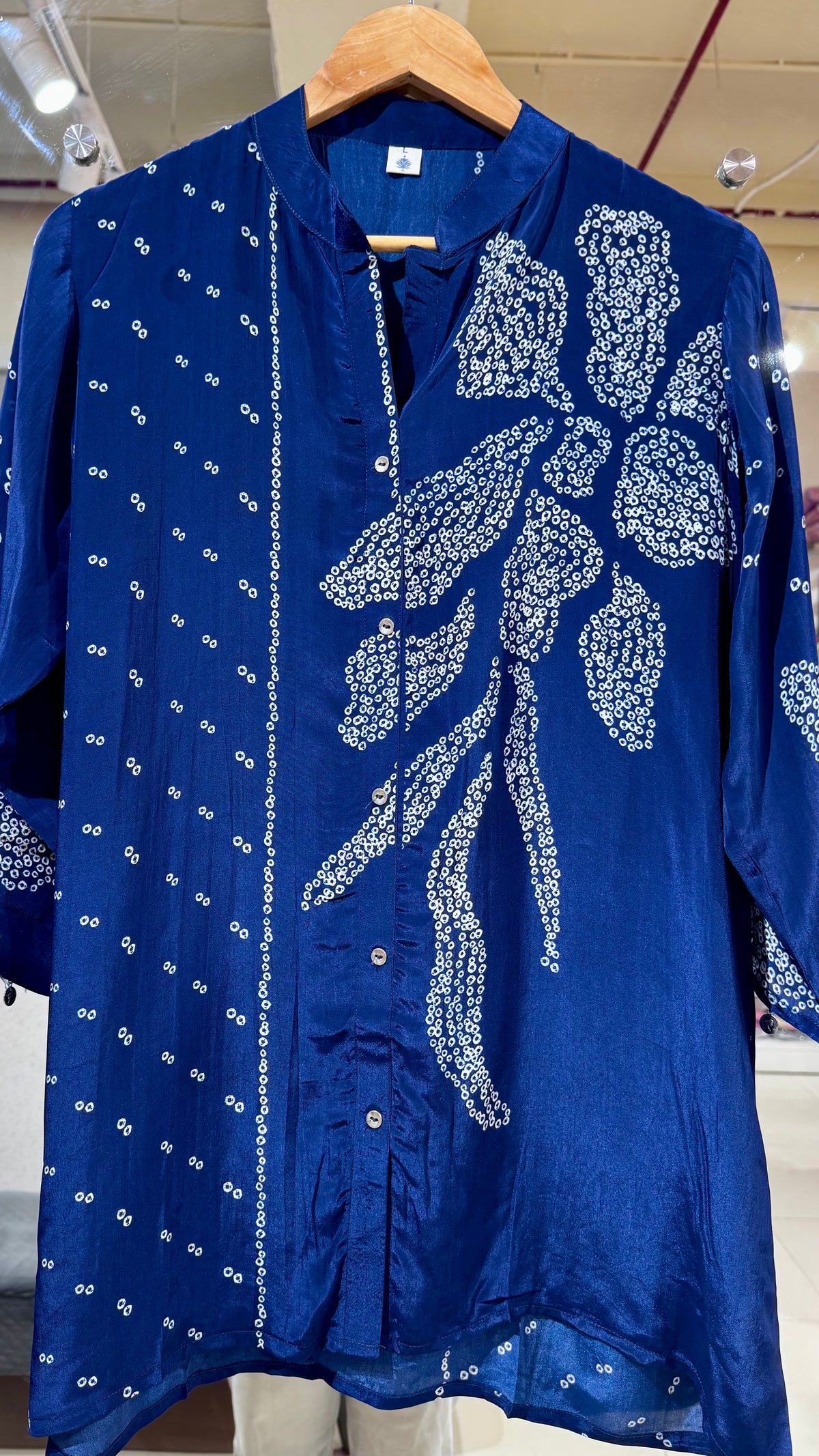 Bandhni Shirts - Blue