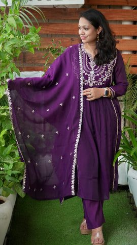 Plum Elegance