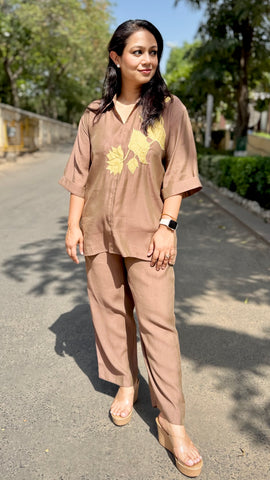 Maple Muse Coord Set - Brown