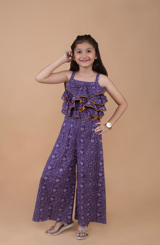 Frill Tunic & Pants for Girls