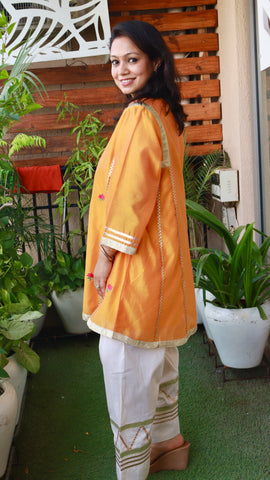 Nazakat Farshi Set - Yellow