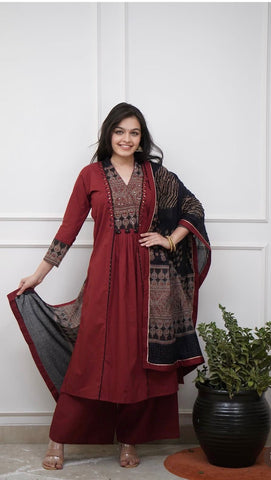 Anokhi Kali - Maroon
