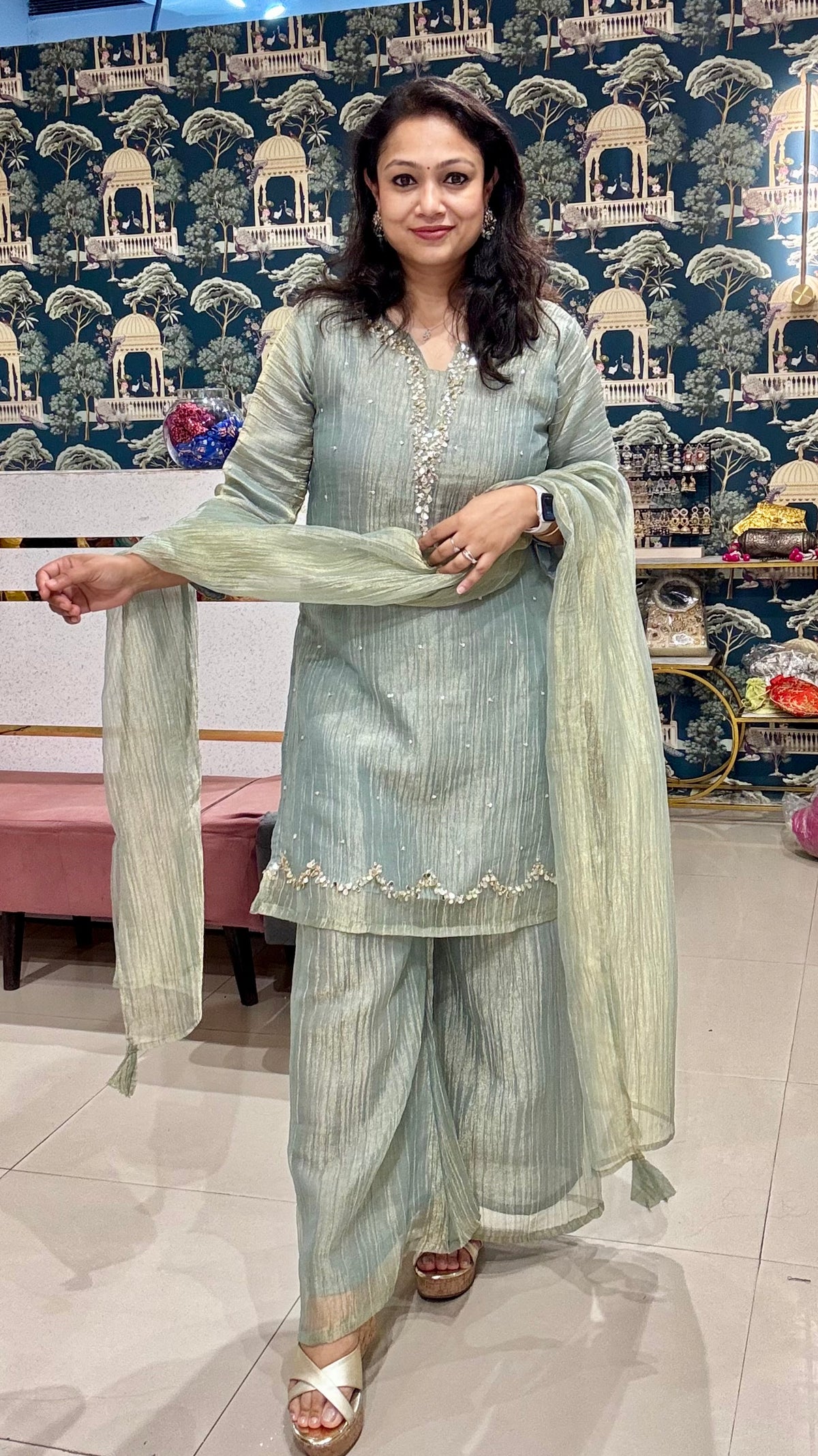 Sage Green Suit