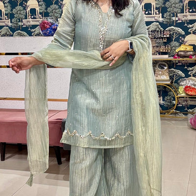 Sage Green Suit