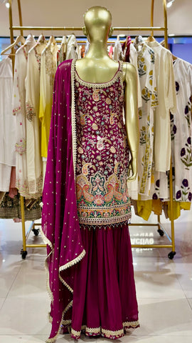 Zari Sharara Suit
