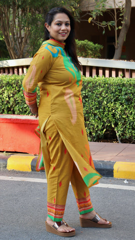 Ikkat Edit - Yellow