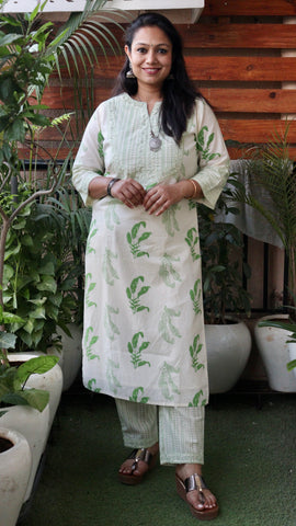 Baag Kurta Set - Green