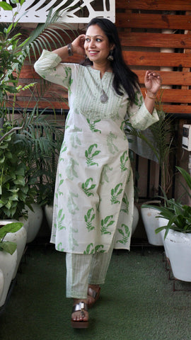 Baag Kurta Set - Green