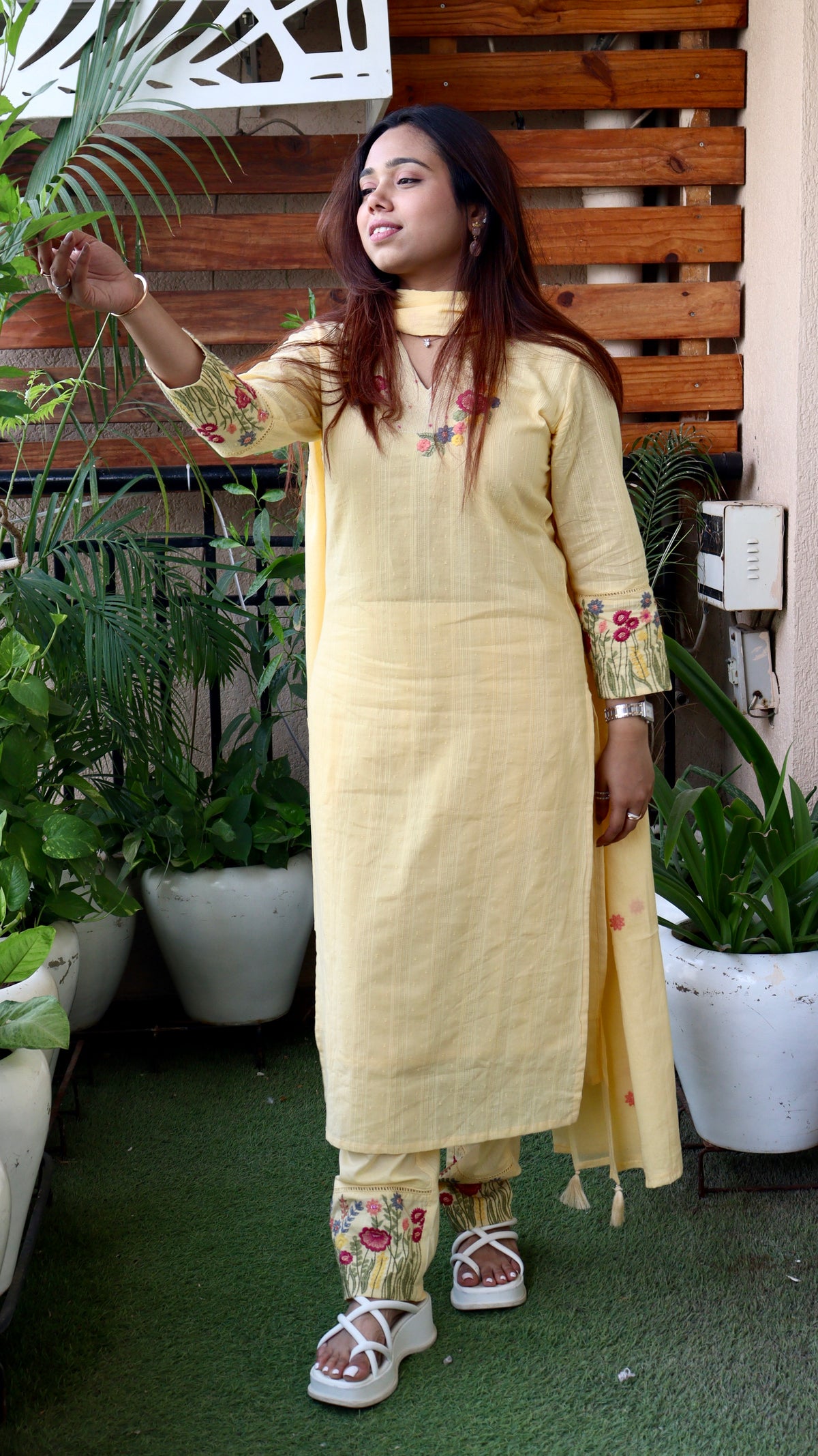 Floral Emsemble - Yellow