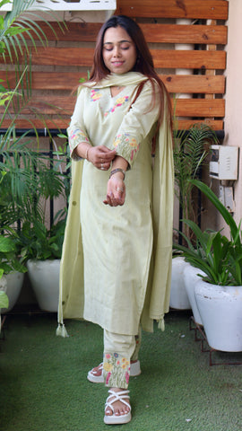 Floral Emsemble - Green