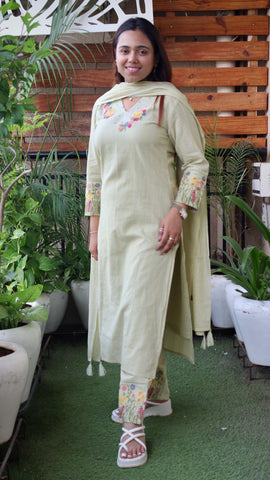 Floral Emsemble - Green
