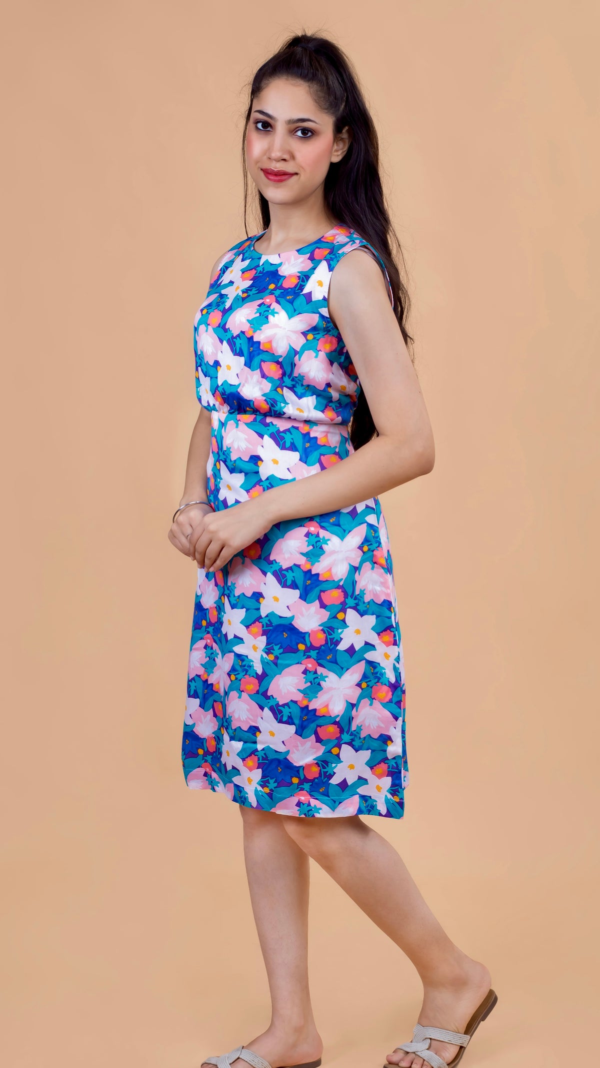 Cool Floral print summer dress