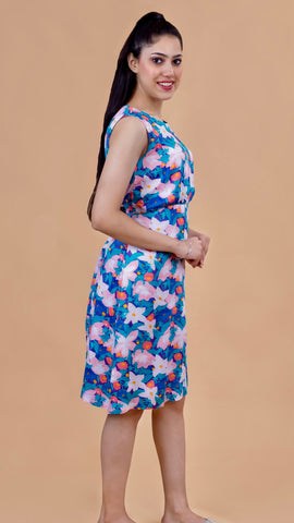 Cool Floral print summer dress