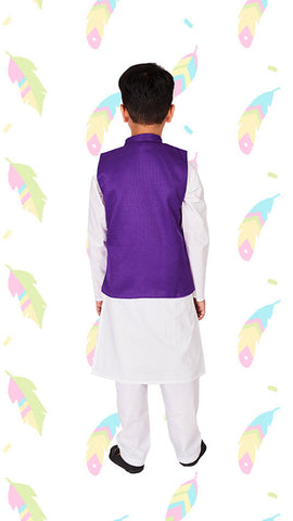 Nehru Jacket - Purple